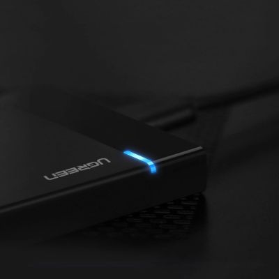 10. Ugreen bay for HDD SSD disk housing 2.5 '' SATA USB 3.2 Gen 1 (5 Gbps) micro USB SuperSpeed + 0.5 m cable black (US221 30848)