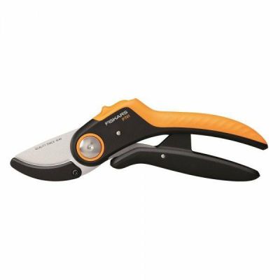 4. Fiskars Plus PowerLever Anvil Garden Shears Black, Orange