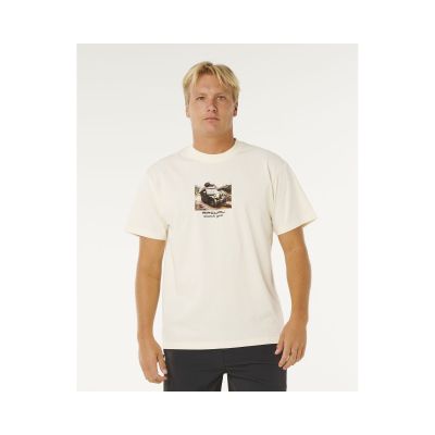 Men's RIP CURL Search Rig Tee White
