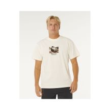 Men's RIP CURL Search Rig Tee White