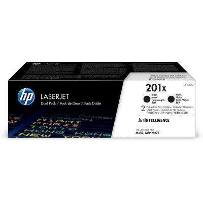 HP toner set HP 201X, HP201X=CF400XD, 2800 pages