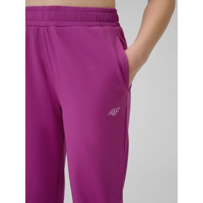 5. Girls' sports joggers 4F 4FJRSS26TFTRF1458-53S