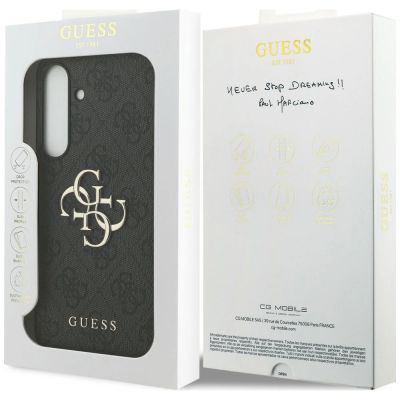 9. Guess Big 4G Classic Logo case for Samsung Galaxy S25 FE - black