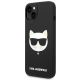 2. Karl Lagerfeld KLHMP14MSLCHBK iPhone 14 Plus 6.7 "hardcase black / black Silicone Choupette Head Magsafe