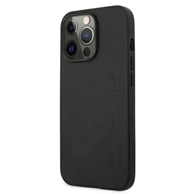 2. AMG Leather Hot Stamped Case for iPhone 13 Pro / 13 6.1" - Black