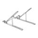 3. Orico PFB-A21 11-17" adjustable foldable laptop stand - silver