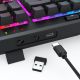8. REDRAGON K516RGB-PRO SHIVA PRO 87 Keyboard USB + RF Wireless + Bluetooth Black