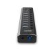 3. Lindy 43370 USB 3.2 Gen 1 (3.1 Gen 1) Type-B 5000 Mbit/s Hubs and Concentrators Black
