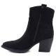 8. Women's insulated cowboy boots with fringes, black M.Daszyński MR2520-1