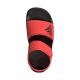 4. Adidas Adilette children's sandals red and black IH3633