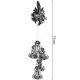 5. DECORATIVE CENTER CENTER BELLS LENGTH 71 CM CHAMPAGNE