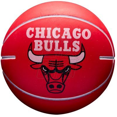 2. Wilson NBA Dribbler Chicago Bulls Mini Ball WTB1100PDQCHI