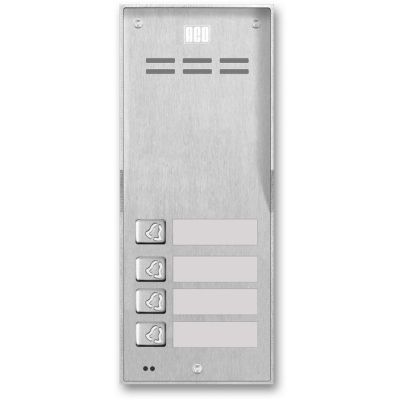 ACO FAM-P-4NPACC NT surface-mounted panel for 4 families, key-readable