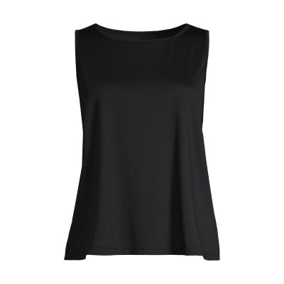 CASALL Women's Laser Mesh Flow Tank Black