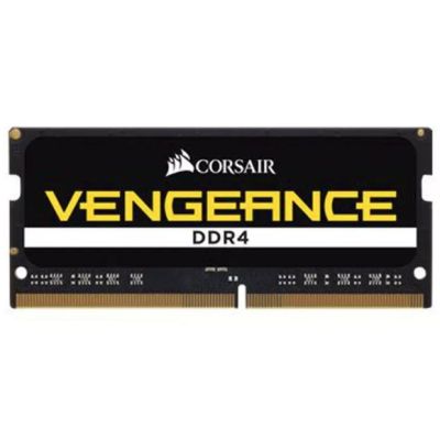 SO DDR4 8GB PC 2666 CL18 CORSAIR VENGEANCE Black retail