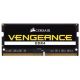 SO DDR4 8GB PC 2666 CL18 CORSAIR VENGEANCE Black retail