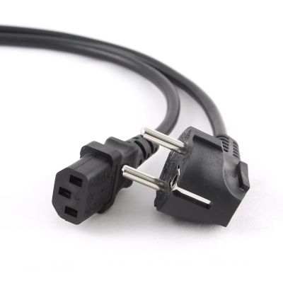 GEMBIRD PC-186-VDE-3M cable (C13 / IEC C13 / IEC 320 C13 - Schuko; 3m; black)
