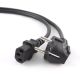 GEMBIRD PC-186-VDE-3M cable (C13 / IEC C13 / IEC 320 C13 - Schuko; 3m; black)