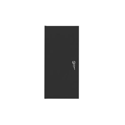 8. LANBERG WALL-MOUNTED RACK CABINET 10" 12U 280X310 BLACK, METAL DOORS (FLAT PACK) WF10-2312-00B
