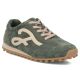 Women's leather shoes, suede sneakers, green Filippo DP7961