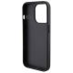 7. Ferrari Perforated Waves Metal Logo case for iPhone 15 Pro - black