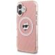 2. Karl Lagerfeld IML Choupette Head Logo MagSafe iPhone 16 Case - Pink