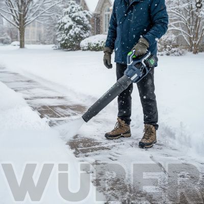 12. 40 V Cordless Leaf Blower, 220 km/h, W04402 WUBER