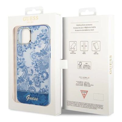 8. Guess GUHCP14MHGPLHB iPhone 14 Plus 6.7" blue/blue hardcase Porcelain Collection