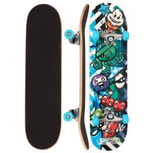 OCOTOPUS BLUE WOODEN SKATEBOARD BEST SPORTING