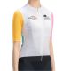 4. Rockbros 15210005003 S Women's Cycling Jersey with Print - White
