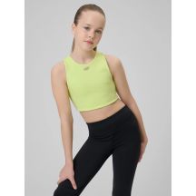 Girls' sports bra 4F 4FJRSS26USBAF285-45S