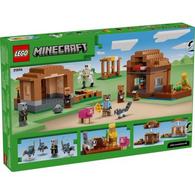 2. LEGO Minecraft 21596 - Summoner Raid on the Village