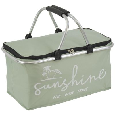 13. FOLDABLE THERMAL TRAVEL BASKET 35L REDCLIFFS GREEN