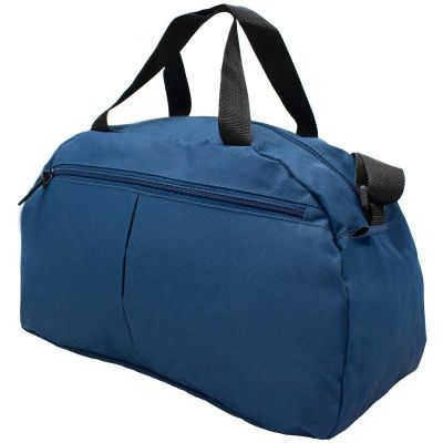SPORTS BAG A3050O-BLACK/NAVY BLUE SEMI LINE