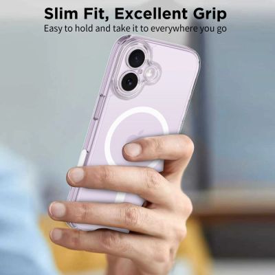 5. Tech-Protect Magpeak Magsafe CC Case for iPhone 17 - Clear