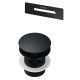 Bathtub accessory set - plug and overflow