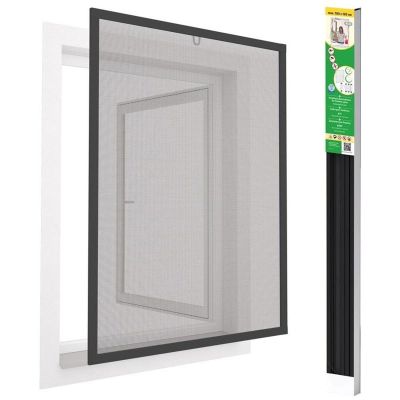 54. MOSQUITO NET WINDOW ALU 100X120 ANTHRACITE
