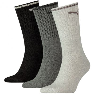 Puma Sport Crew Stripe 3P Socks M 907941 03