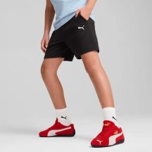 Puma Bmw Mms Boys' Tracksuit Shorts Black Cotton