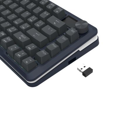 4. REDRAGON K708-RGB-PRO FLEKACT Keyboard USB + RF Wireless + Bluetooth Black