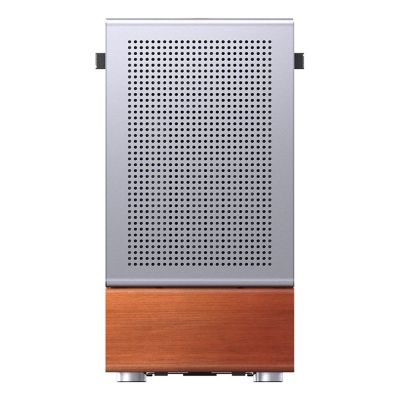 13. Jonsbo T7 PC Case, Midi-Tower, mATX, Tempered Glass - Silver