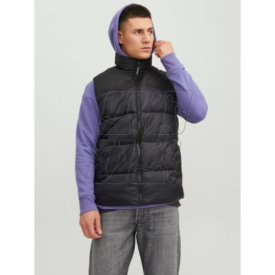 8. Jack &amp; Jones Jjetoby Bodywarmer Collar Vest M 12235861