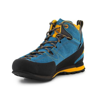 4. La Sportiva BOULDER X MID GTX ZFAS054B00Y00 BLUE/YELLOW