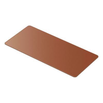 Satechi Premium Desk Mat - vegan leather desk pad (brown)