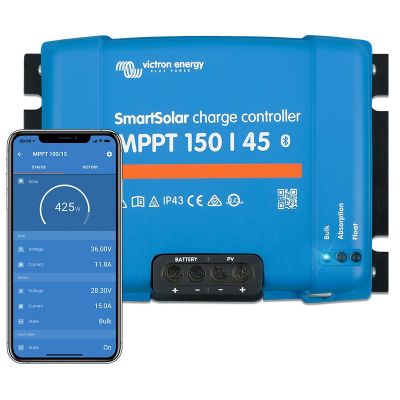 5. Victron Energy SmartSolar MPPT 150/45 solar charger