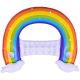 INFLATABLE DECK CHAIR WATER RAINBOW 107x95x23CM 37606