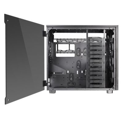 14. Thermaltake View 91 RGB TG CA-1I9-00F1WN-00 Case (ATX, Extended ATX, Micro ATX, Mini ITX, XL-ATX; Black)