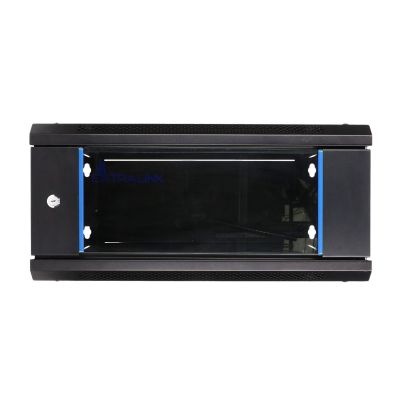 11. Extralink 4U 600x450 Black Wall-Mounted Rack Cabinet