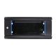 11. Extralink 4U 600x450 Black Wall-Mounted Rack Cabinet