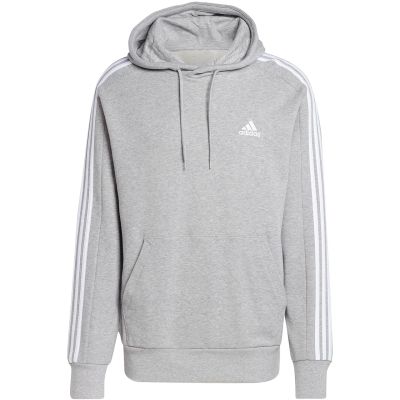 8. Adidas Essentials French Terry 3-Stripes Hoodie M IC0437